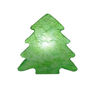 Christmas tree decorations craft kids  bedroom desk paper table light