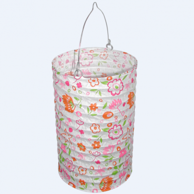 15 Years Factor Customized Cylinder Decorative Hanging Small Pail Paper Lantern