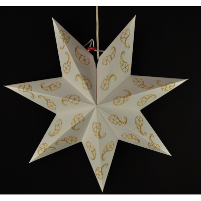 New product Paper printing design Star Paper lantern for christmas decorations