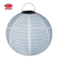 2019 New arrive  fabric solar D8"10"12" 14" Paper Lanterns lampshadefor outside