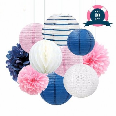 Party Decorations Giant White Round Tissue Paper Honeycomb Paper Ball festive party supplies