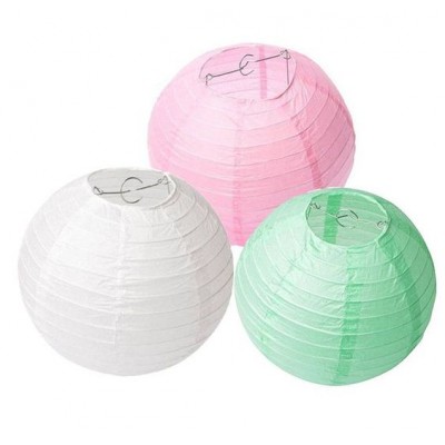 Handmade Crafts Paper Lantern Ball For Holiday Celebration